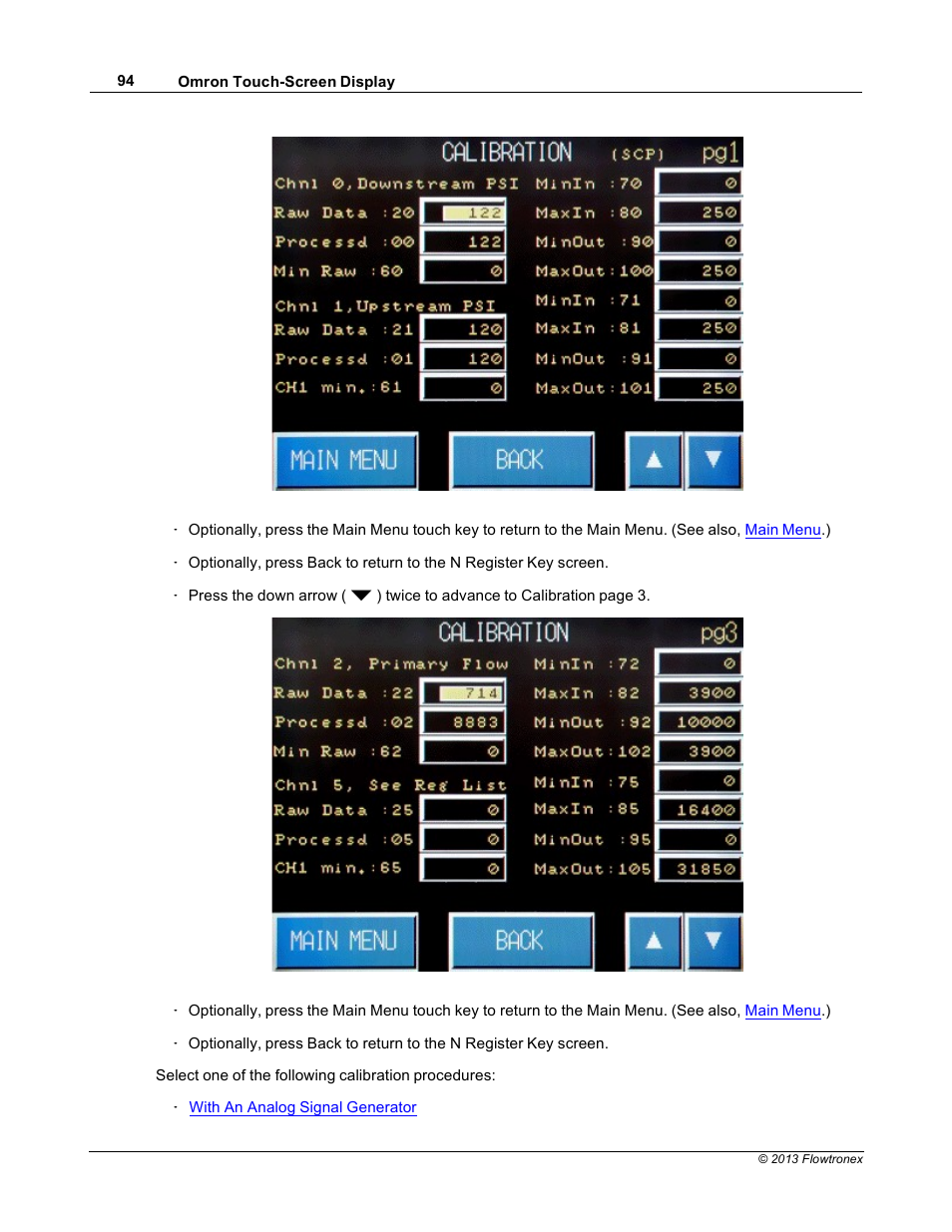 Xylem 19 001 300 R2 Silent Storm VFD Pumping System OMRON Touch Screen Display Manual User Manual | Page 98 / 162