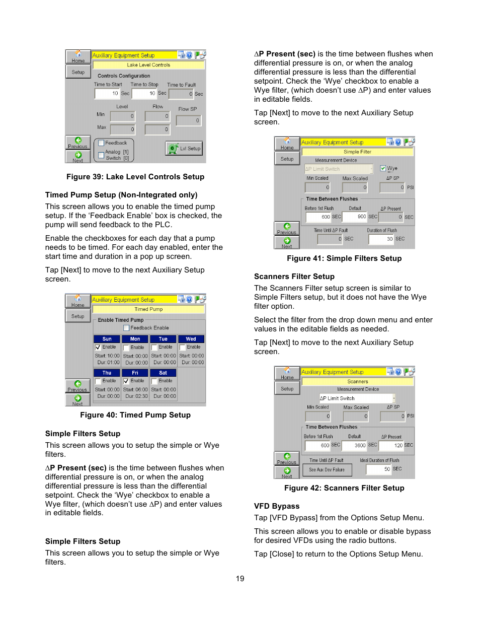 Xylem 19 001 351R2 PACE Integrated Pump Controller Human Machine Interface (HMI) for the Silent Storm VFD Pumping System – User Guide User Manual | Page 19 / 28