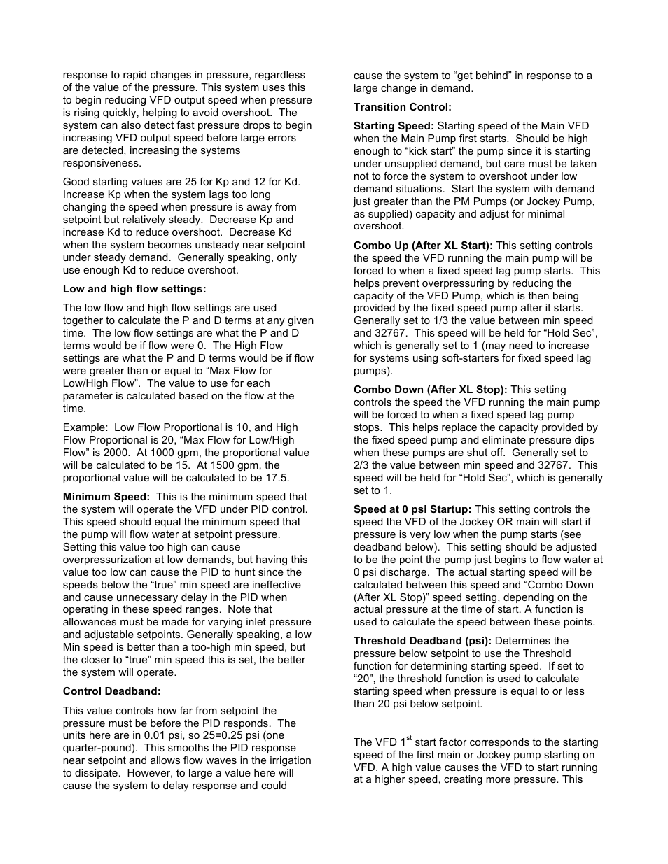 Xylem 19-001-350R2 PACE Integrated Pump Controller Human Machine Interface (HMI) for the Silent Storm VFD Pumping System – Technician Guide User Manual | Page 21 / 54