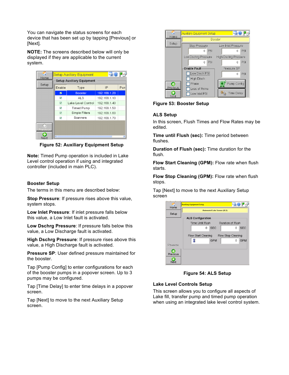 Xylem 19-001-350R2 PACE Integrated Pump Controller Human Machine Interface (HMI) for the Silent Storm VFD Pumping System – Technician Guide User Manual | Page 24 / 54