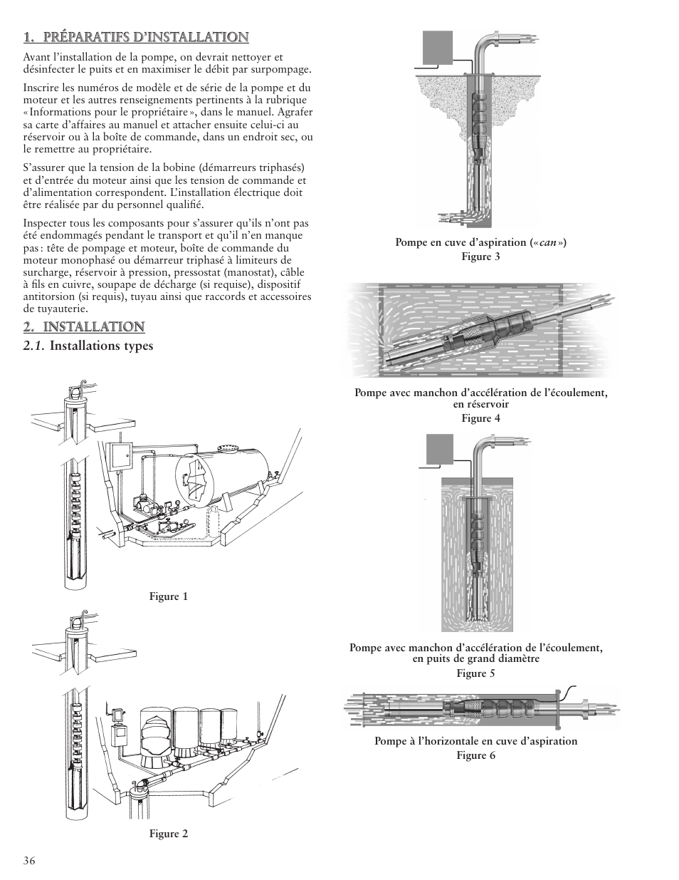 Xylem IM117 R01 5 and Larger Submersible Pump User Manual | Page 36 / 48