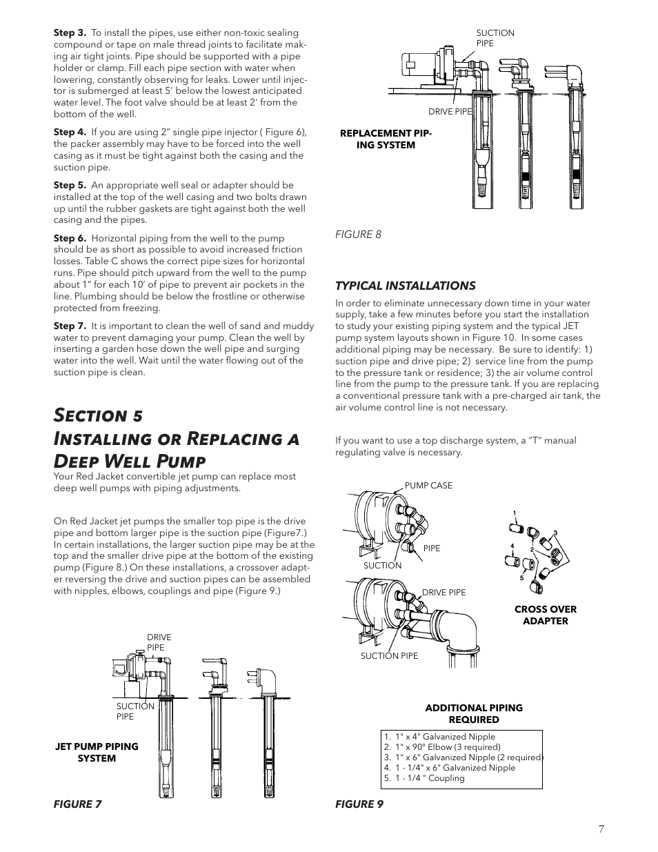 Xylem IM125 R02 RJA & RJDS Quick Set User Manual | Page 7 / 48