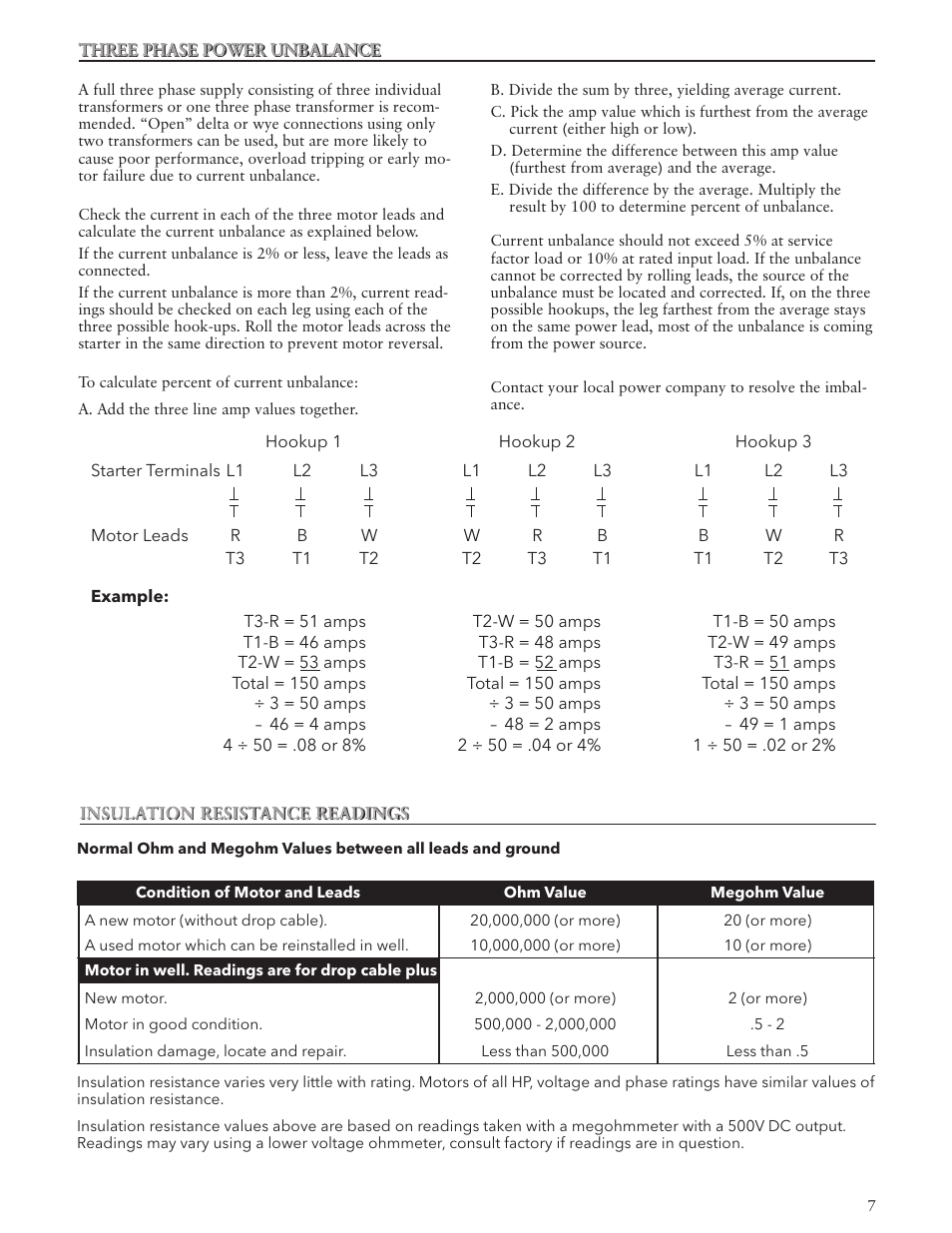 Xylem IM163 R01 Wastewater Pumps Dewatering, Effluent and Sewage User Manual | Page 7 / 36