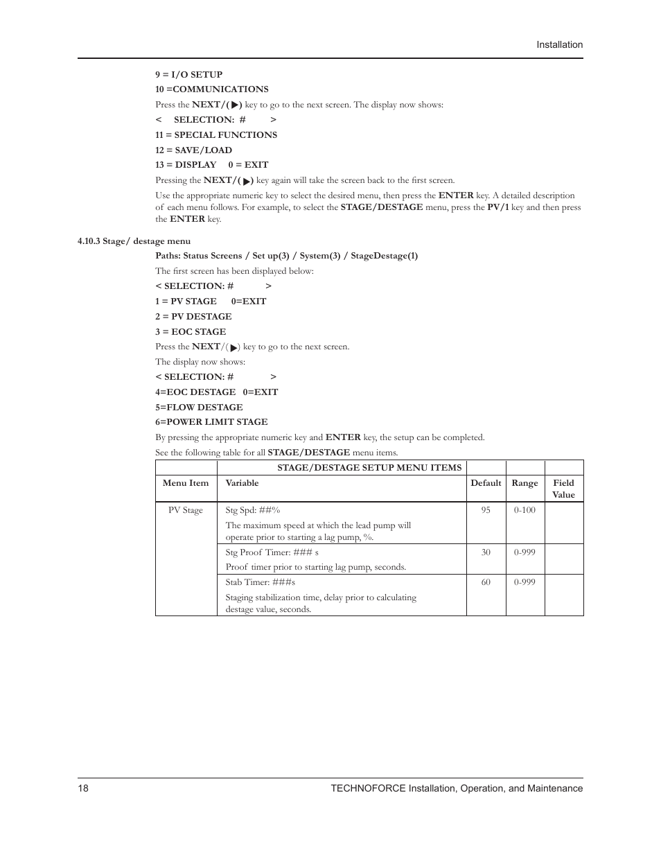 Bell & Gossett 10 001 265R5 TechnoForce Pump Controller User Manual | Page 24 / 76