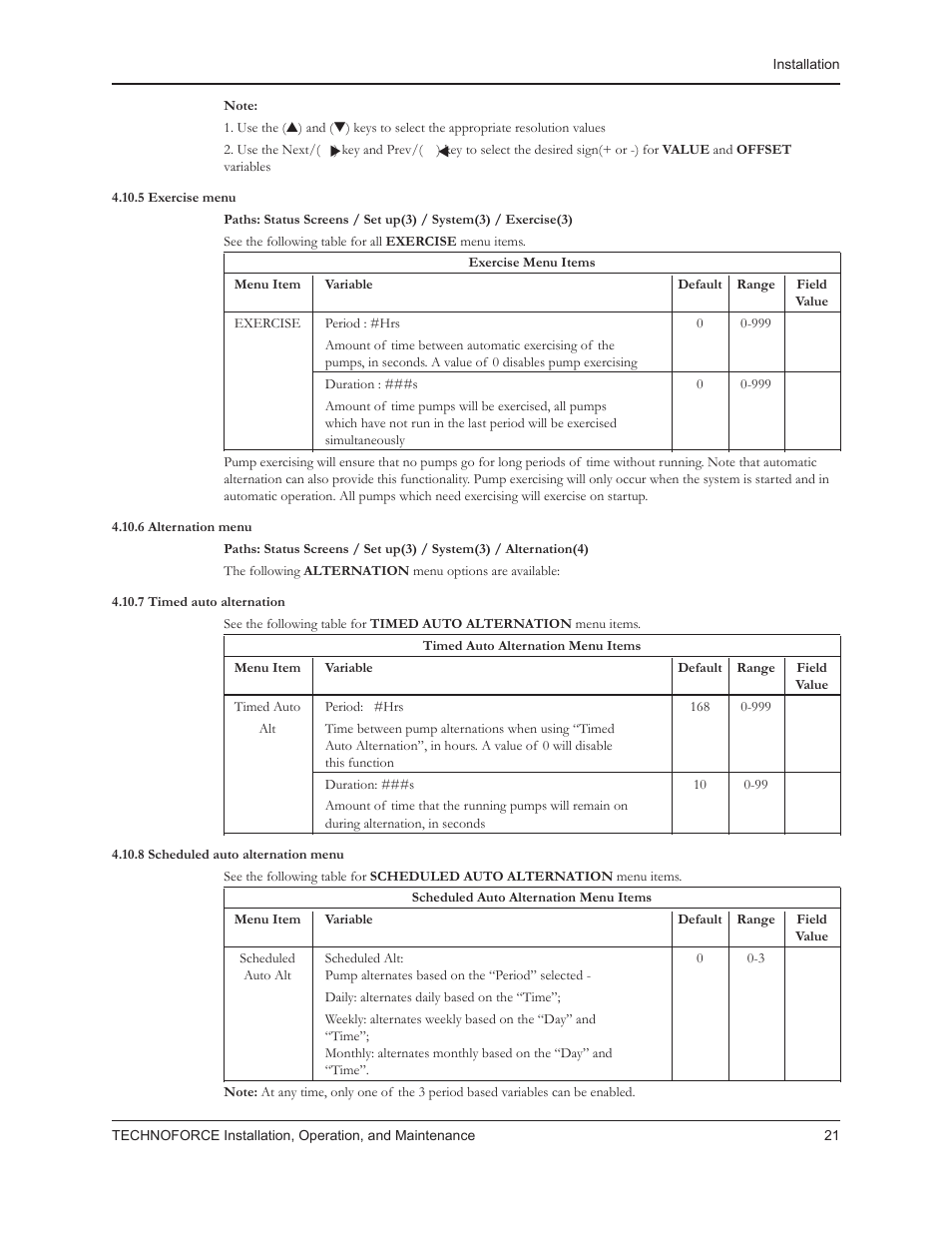 Bell & Gossett 10 001 265R5 TechnoForce Pump Controller User Manual | Page 27 / 76