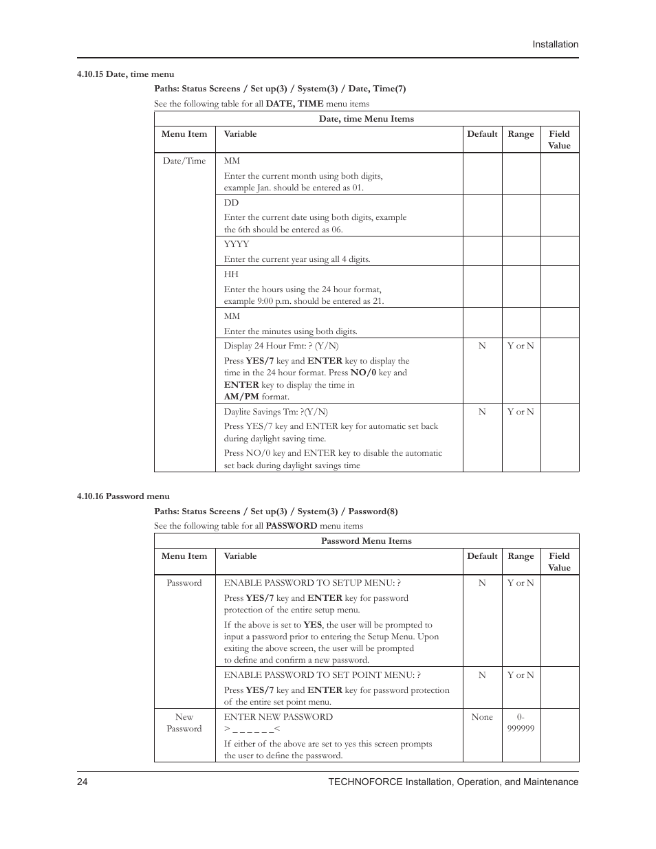 Bell & Gossett 10 001 265R5 TechnoForce Pump Controller User Manual | Page 30 / 76