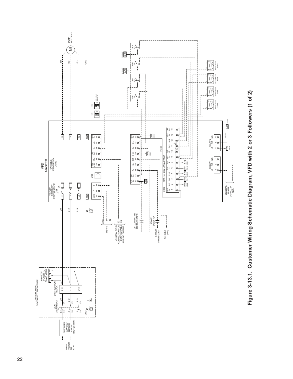 Master, Vfd1 | Bell & Gossett 176R0649C Technologic 502 Series Pump Controller User Manual | Page 22 / 74
