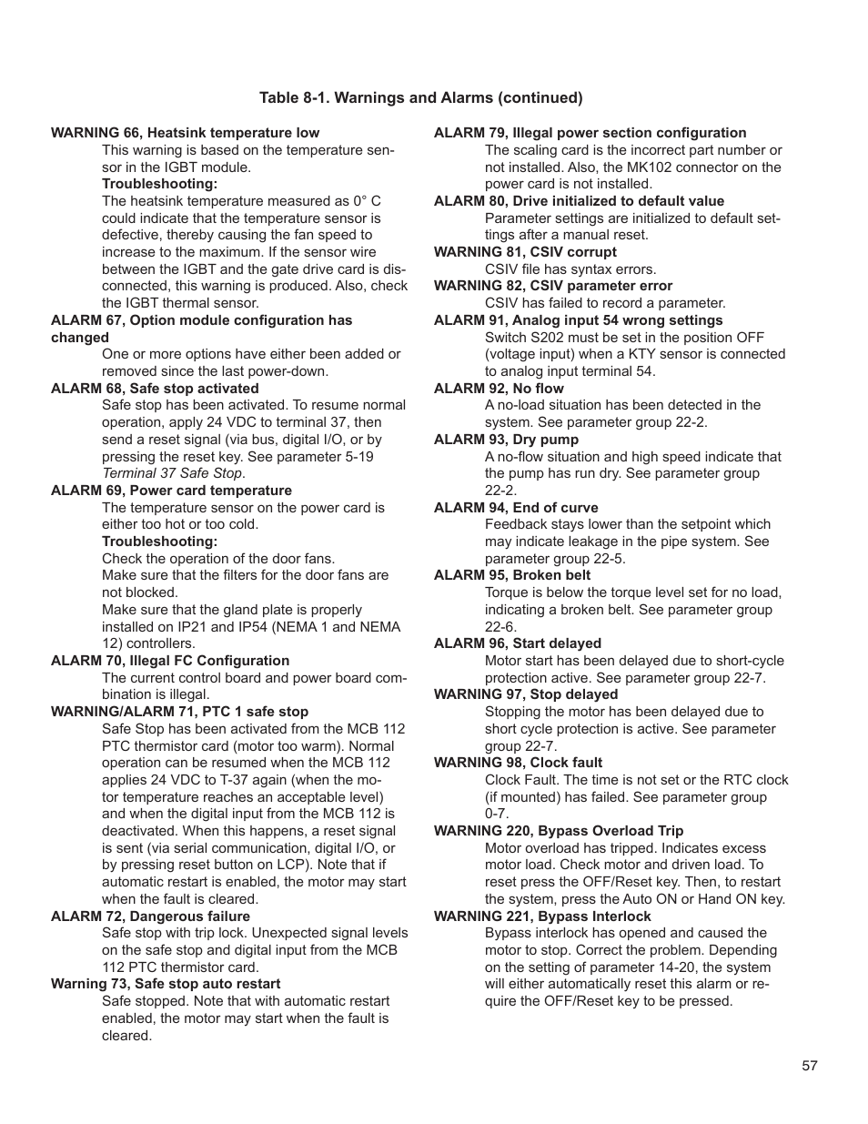 Bell & Gossett 176R0649C Technologic 502 Series Pump Controller User Manual | Page 57 / 74