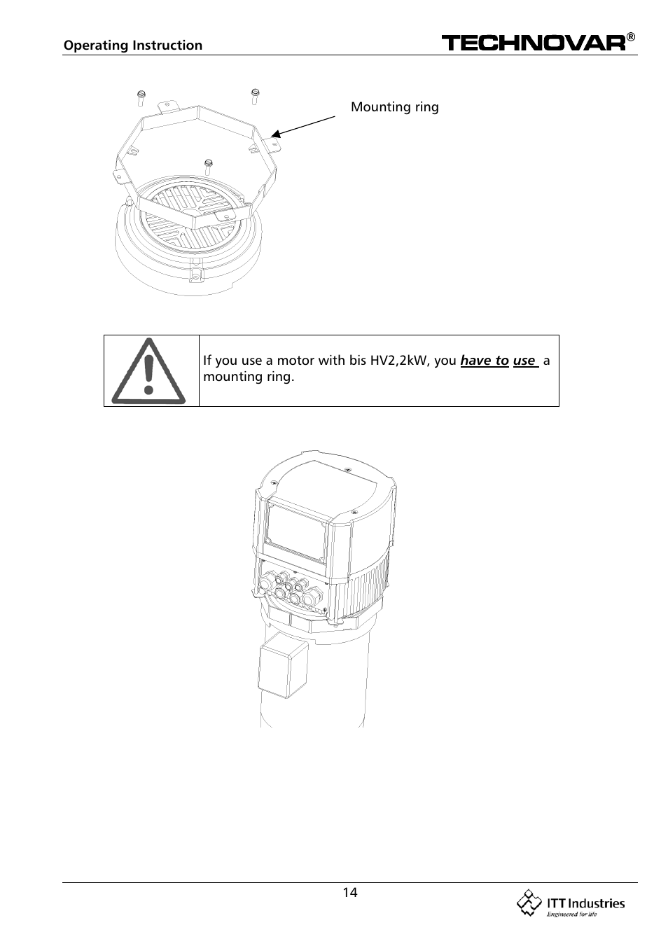 Bell & Gossett 193 TECHNOVAR VARIABLE SPEED PUMP CONTROLLER AND INTEGRATED AJUSTABLE FREQUENCY DRIVE User Manual | Page 14 / 78