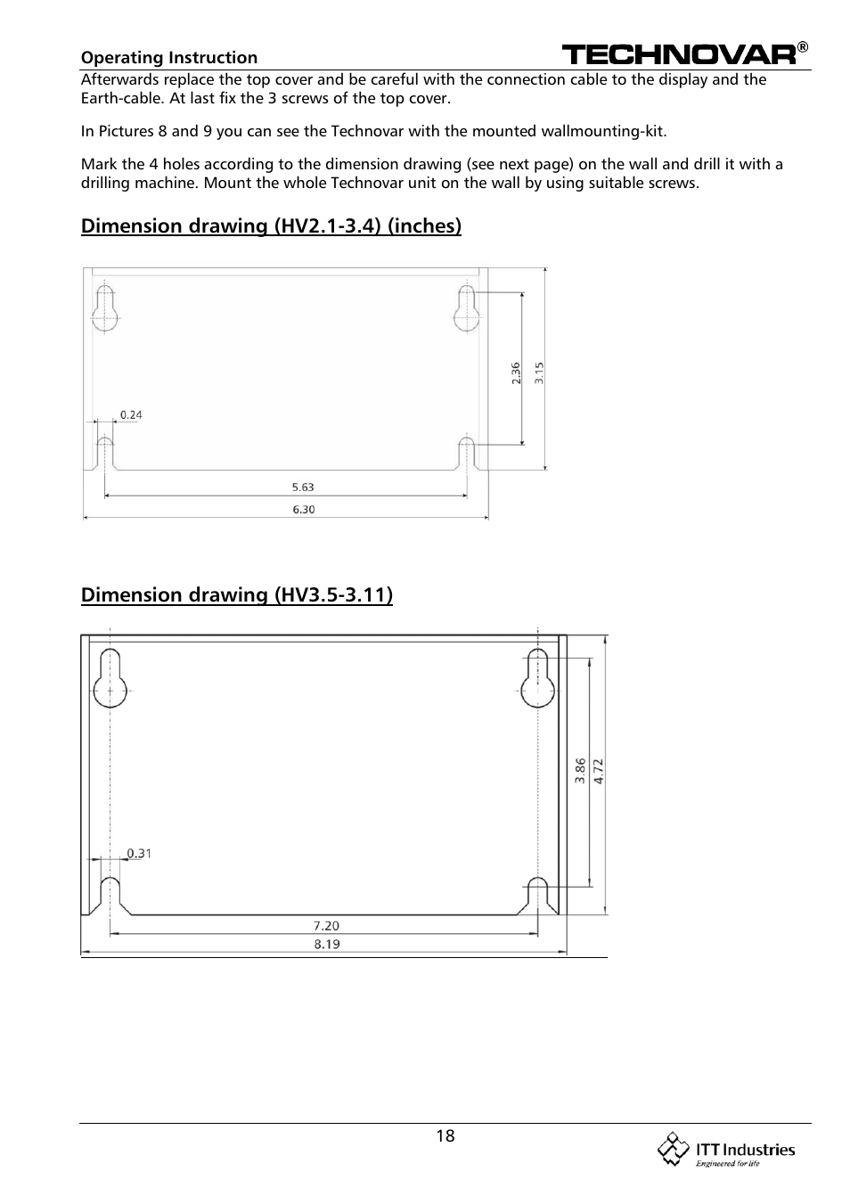 Bell & Gossett 193 TECHNOVAR VARIABLE SPEED PUMP CONTROLLER AND INTEGRATED AJUSTABLE FREQUENCY DRIVE User Manual | Page 18 / 78