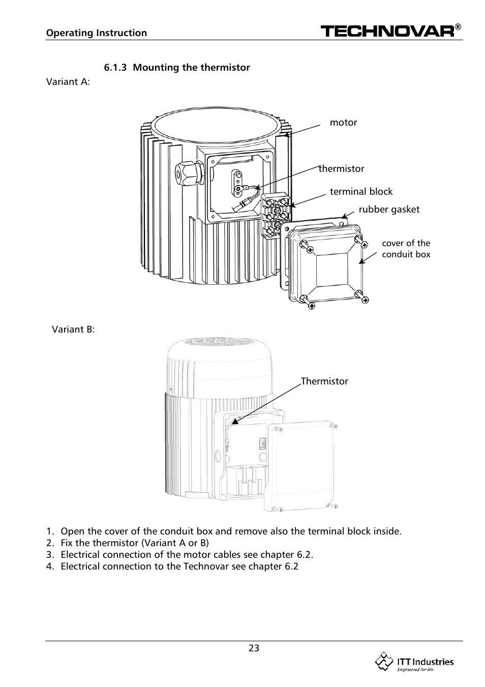 Bell & Gossett 193 TECHNOVAR VARIABLE SPEED PUMP CONTROLLER AND INTEGRATED AJUSTABLE FREQUENCY DRIVE User Manual | Page 23 / 78