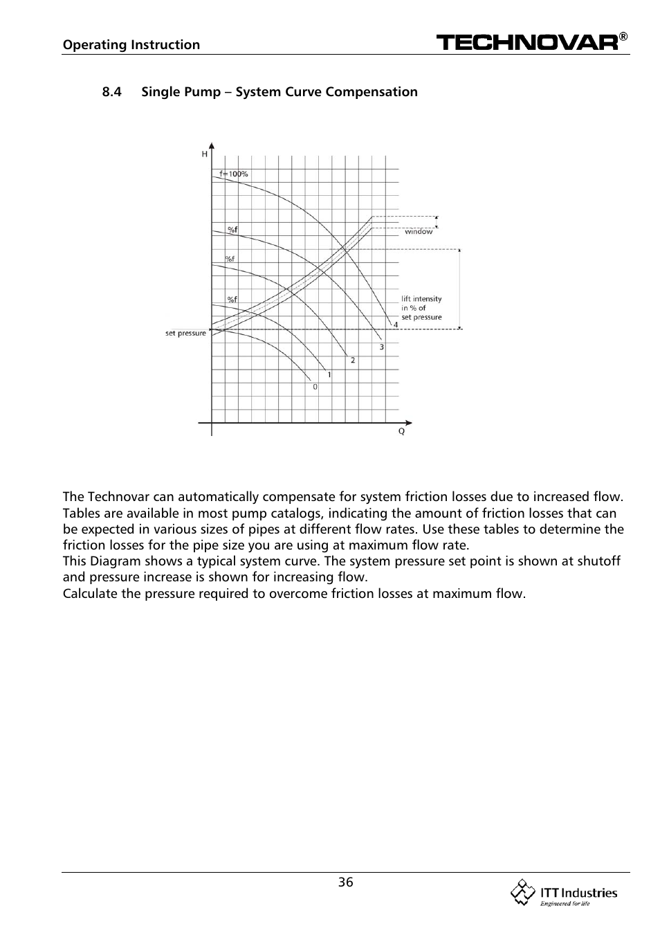 Bell & Gossett 193 TECHNOVAR VARIABLE SPEED PUMP CONTROLLER AND INTEGRATED AJUSTABLE FREQUENCY DRIVE User Manual | Page 36 / 78