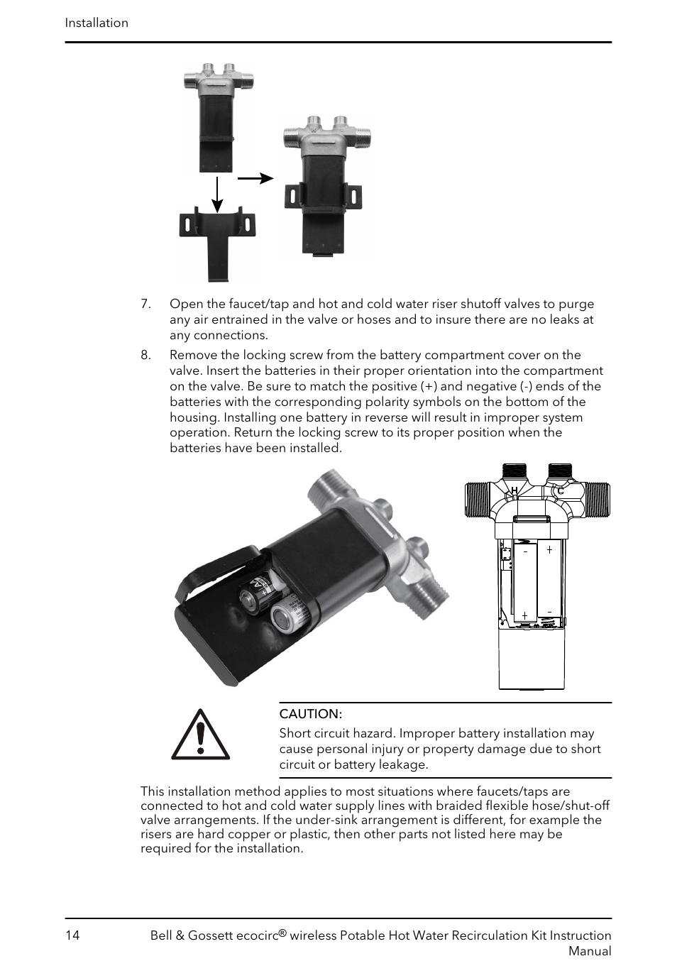 Bell & Gossett 6 71 075 141B ecocirc wireless Potable Hot Water Recirculation Kit User Manual | Page 16 / 28
