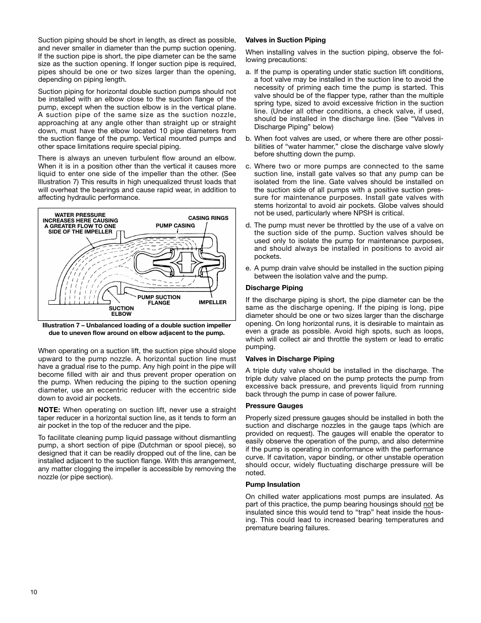 Xylem AC2008B Series HSC3 Base Mounted Centrifugal Pump User Manual | Page 10 / 22