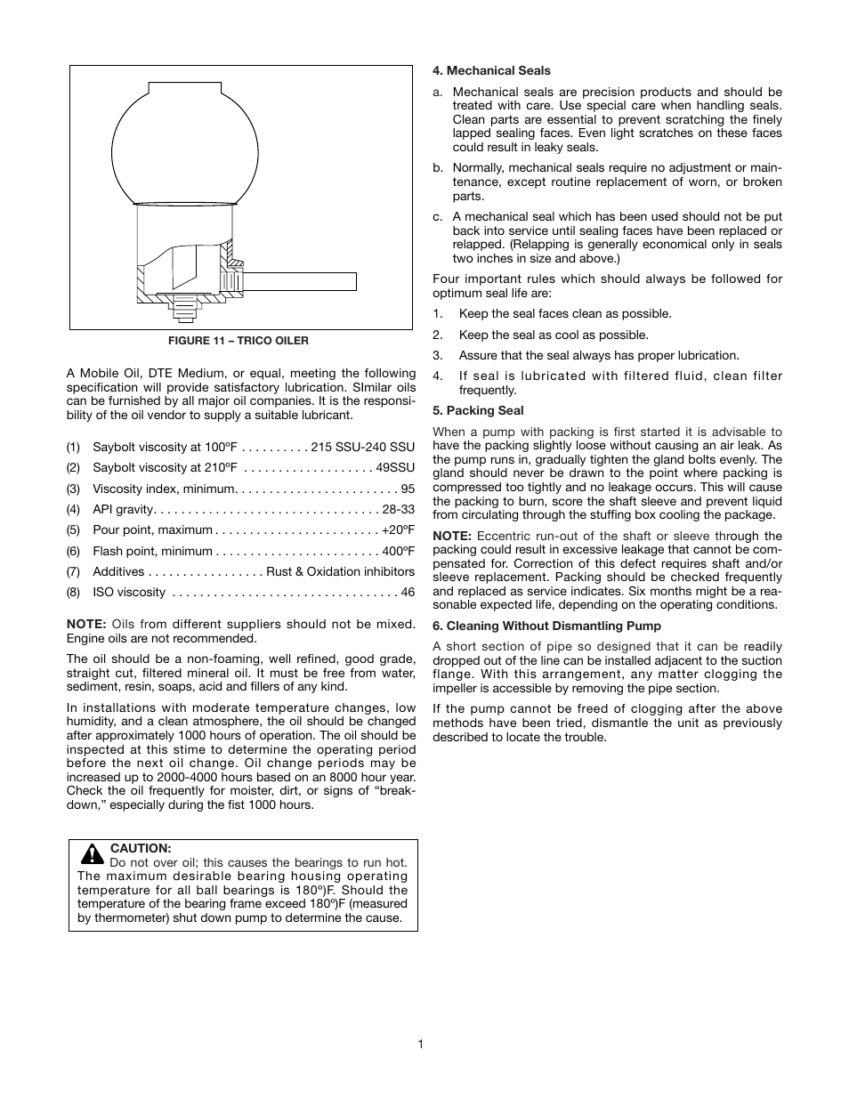 Xylem AC8584C Series HSCS Base Mounted Centrifugal Pumps User Manual | Page 17 / 31