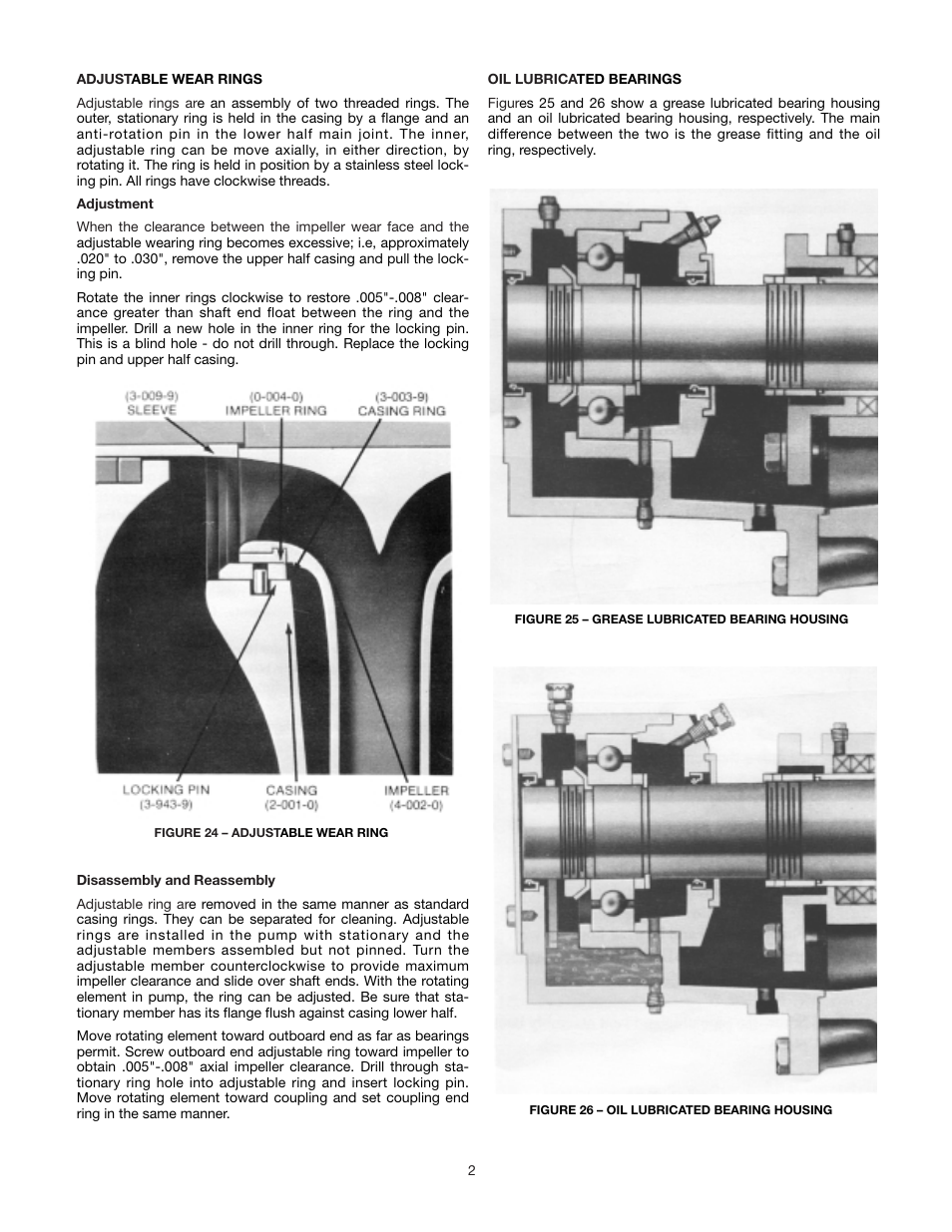 Xylem AC8584C Series HSCS Base Mounted Centrifugal Pumps User Manual | Page 27 / 31