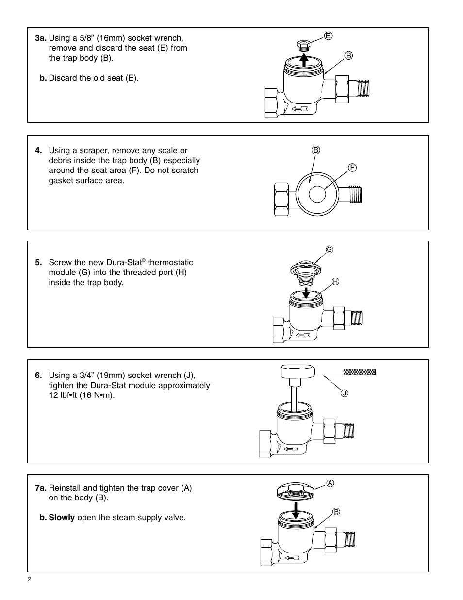 Bell & Gossett HS 217D Dura-Stat Thermostatic Module User Manual | Page 2 / 4