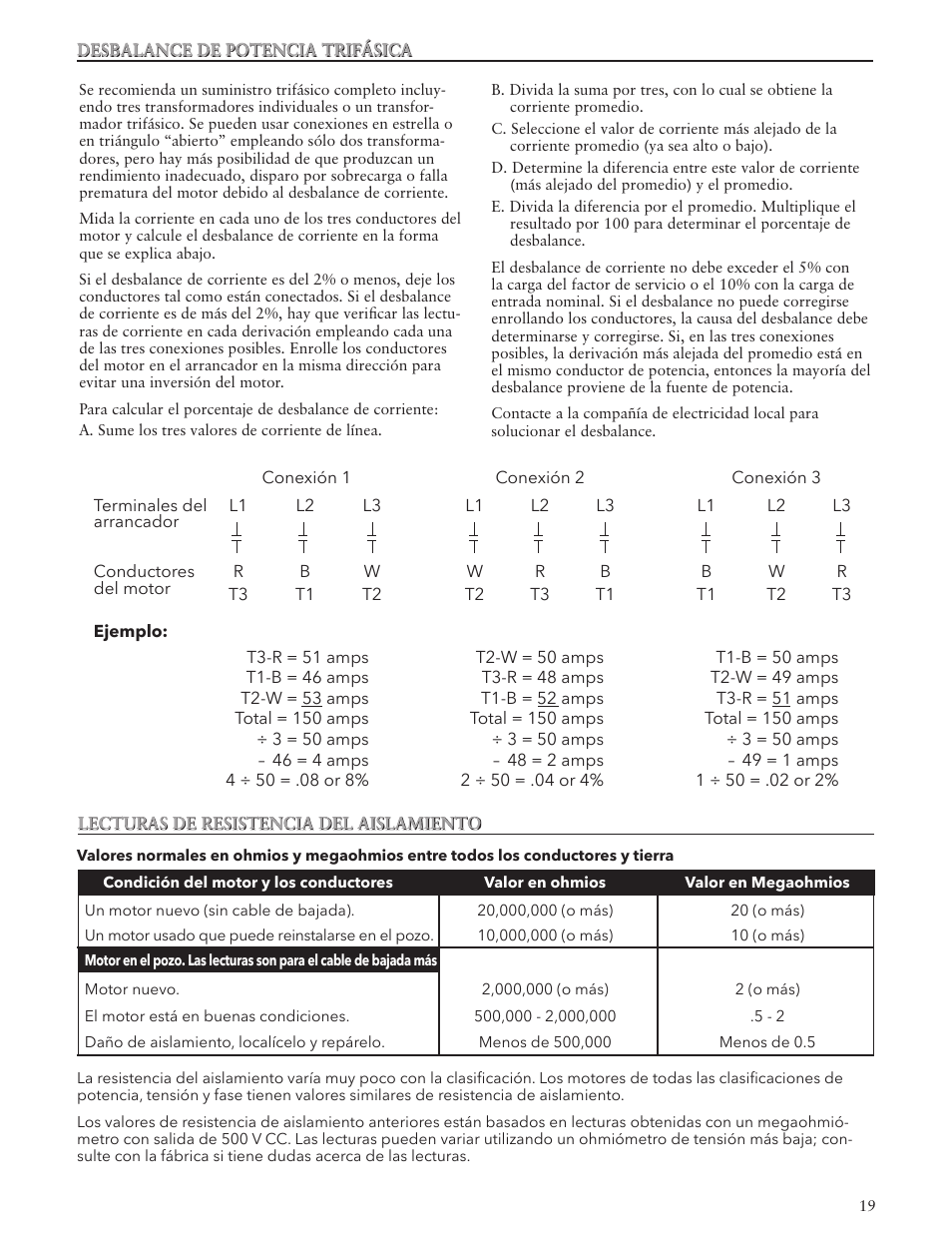 Bell & Gossett IM142R04 Wastewater Pumps Dewatering, Effluent and Sewage User Manual | Page 19 / 36