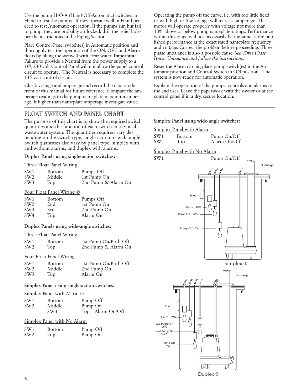 Bell & Gossett IM142R04 Wastewater Pumps Dewatering, Effluent and Sewage User Manual | Page 6 / 36