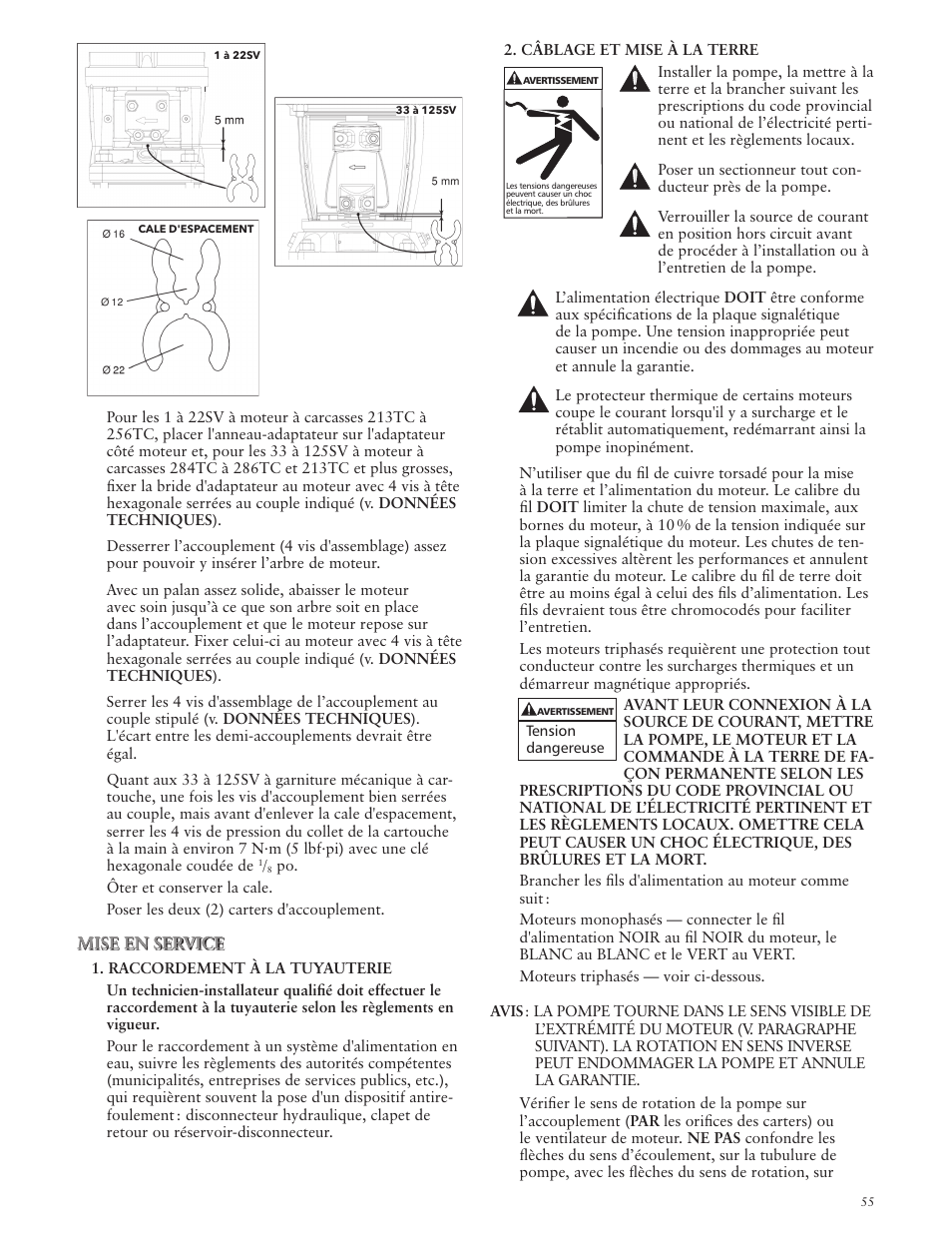 Xylem IM228 R03 Model e-SV (esv) User Manual | Page 55 / 64