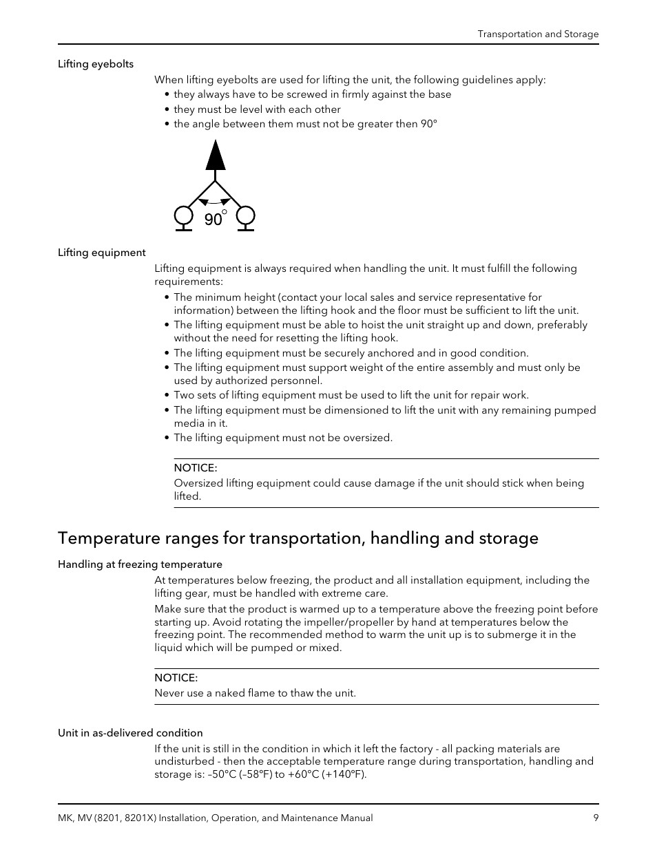 Bell & Gossett MK MV (8201, 8201X) User Manual | Page 11 / 44