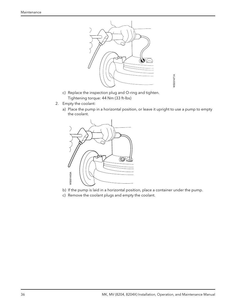 Bell & Gossett MK MV (8204, 8204X) User Manual | Page 38 / 54