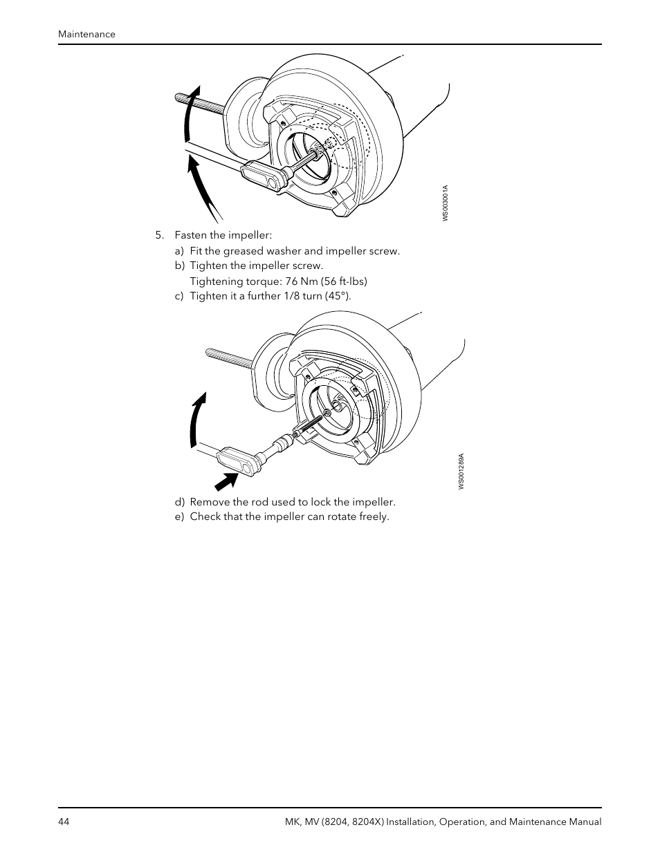 Bell & Gossett MK MV (8204, 8204X) User Manual | Page 46 / 54