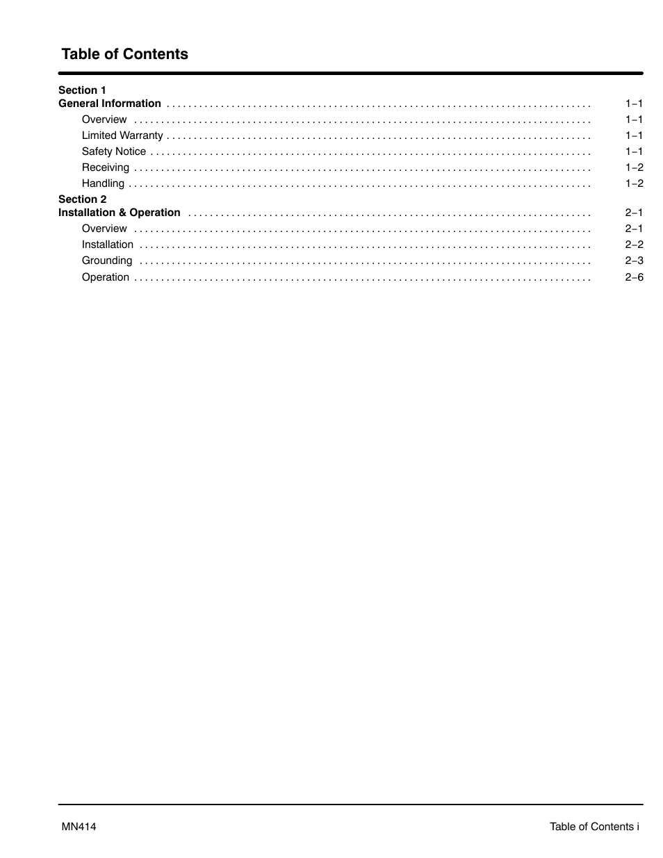 Xylem MN 414 AC Submersible Pump Motors User Manual | Page 3 / 16