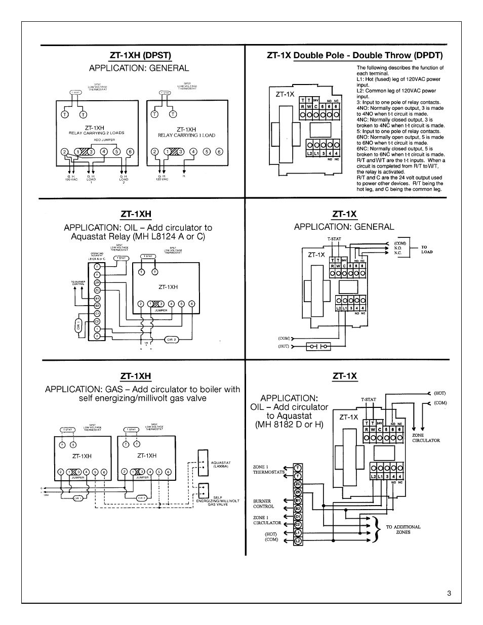 Bell & Gossett P80922A Zone Trol Pump Controller ZT-2X User Manual | Page 3 / 4