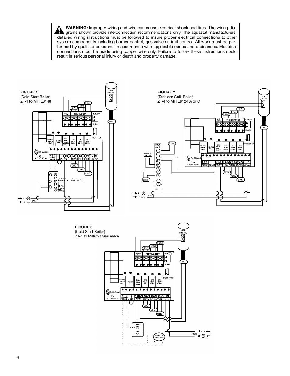Bell & Gossett P80925B Zone Trol Zone Pump Controller ZT-6 User Manual | Page 4 / 6