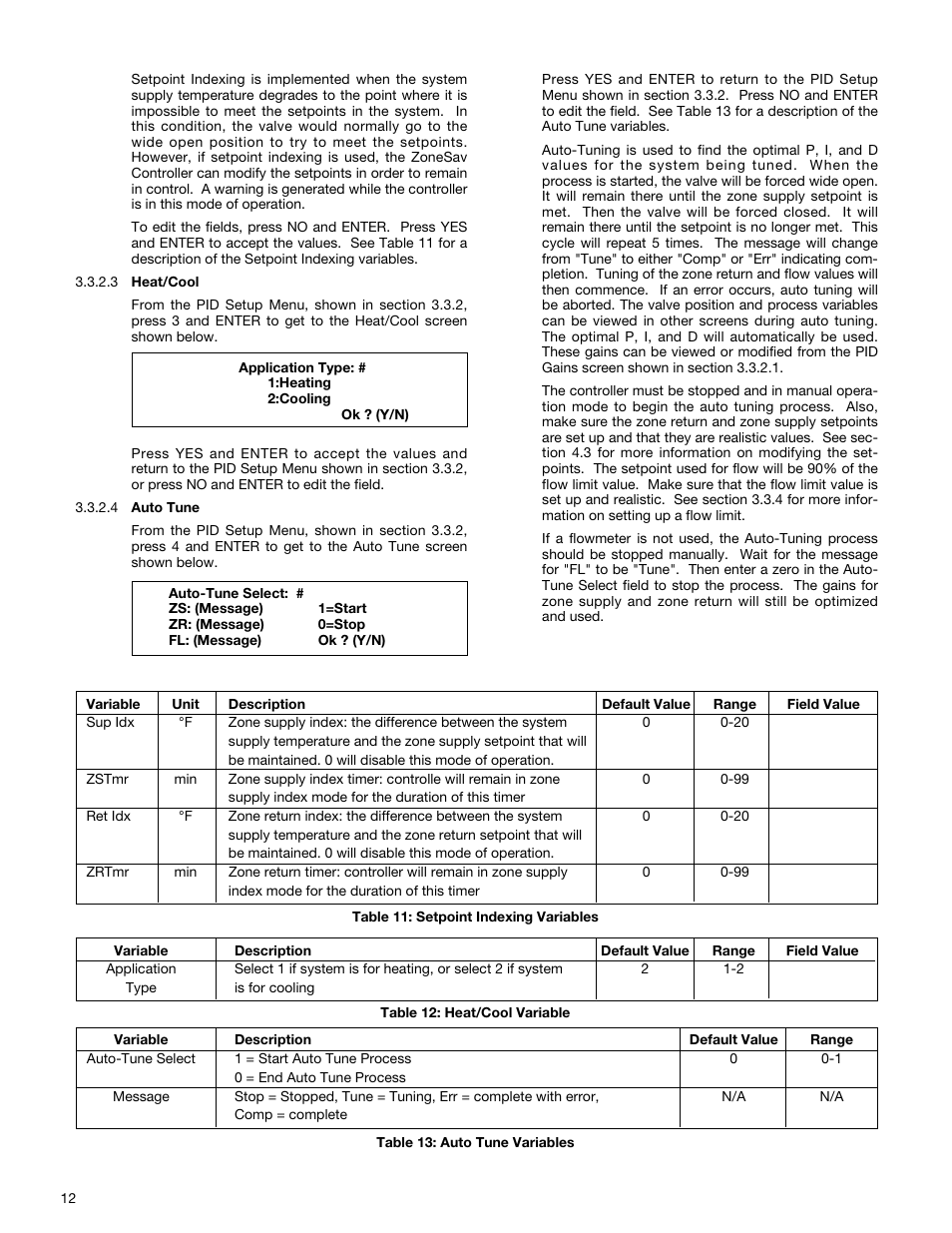 Bell & Gossett S14333 Technologic 5500 Series ZoneSav Controller User Manual | Page 12 / 38