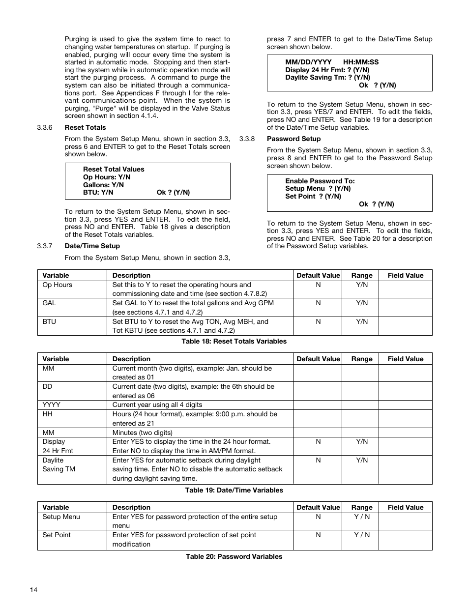 Bell & Gossett S14333 Technologic 5500 Series ZoneSav Controller User Manual | Page 14 / 38