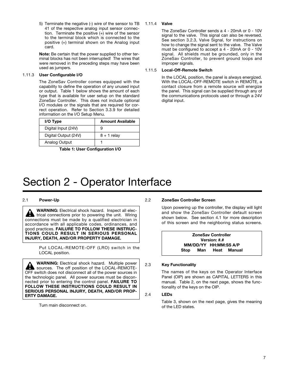 Bell & Gossett S14333 Technologic 5500 Series ZoneSav Controller User Manual | Page 7 / 38