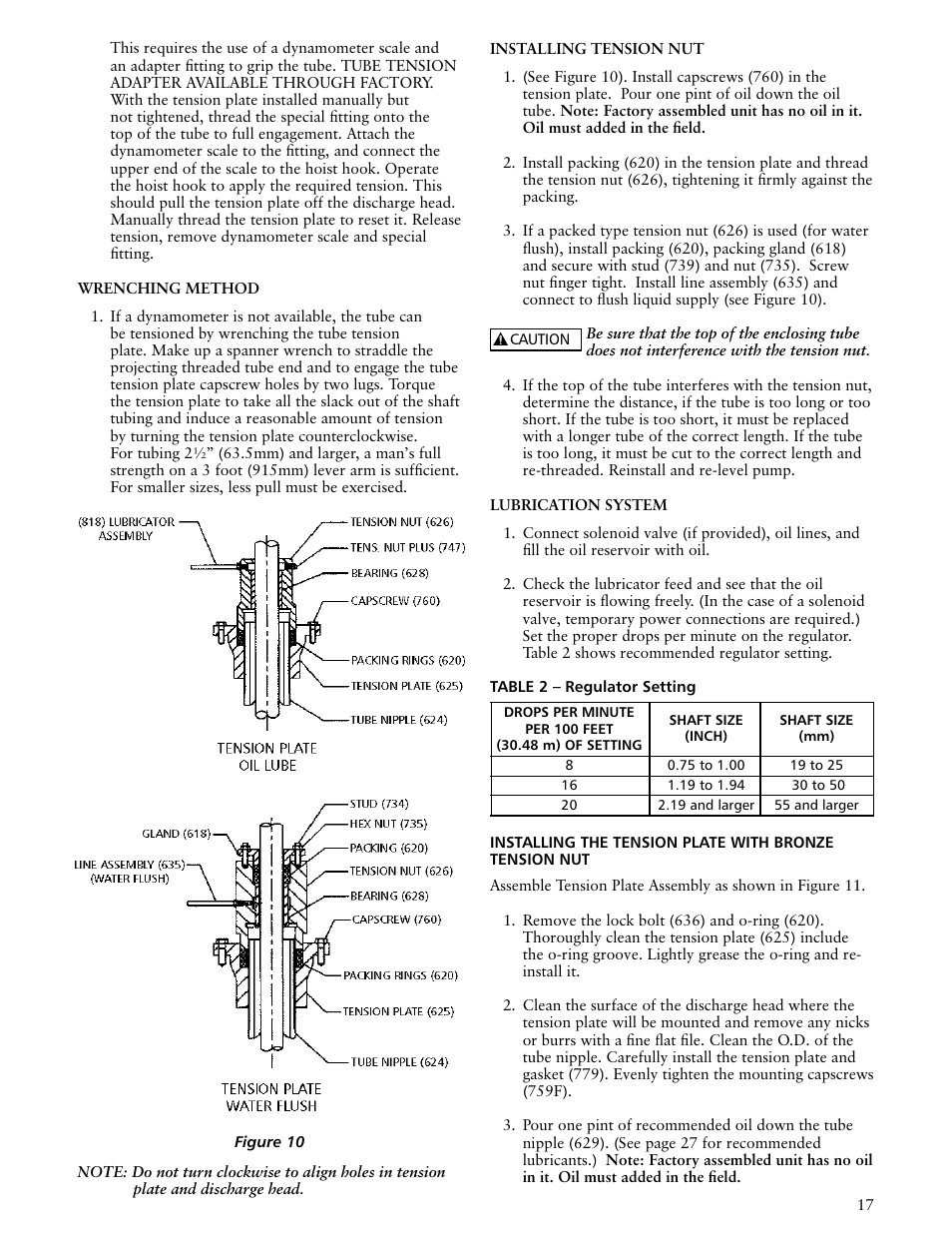 Xylem VTP2006 Series VTP – Vertical Turbine Pumps User Manual | Page 17 / 70