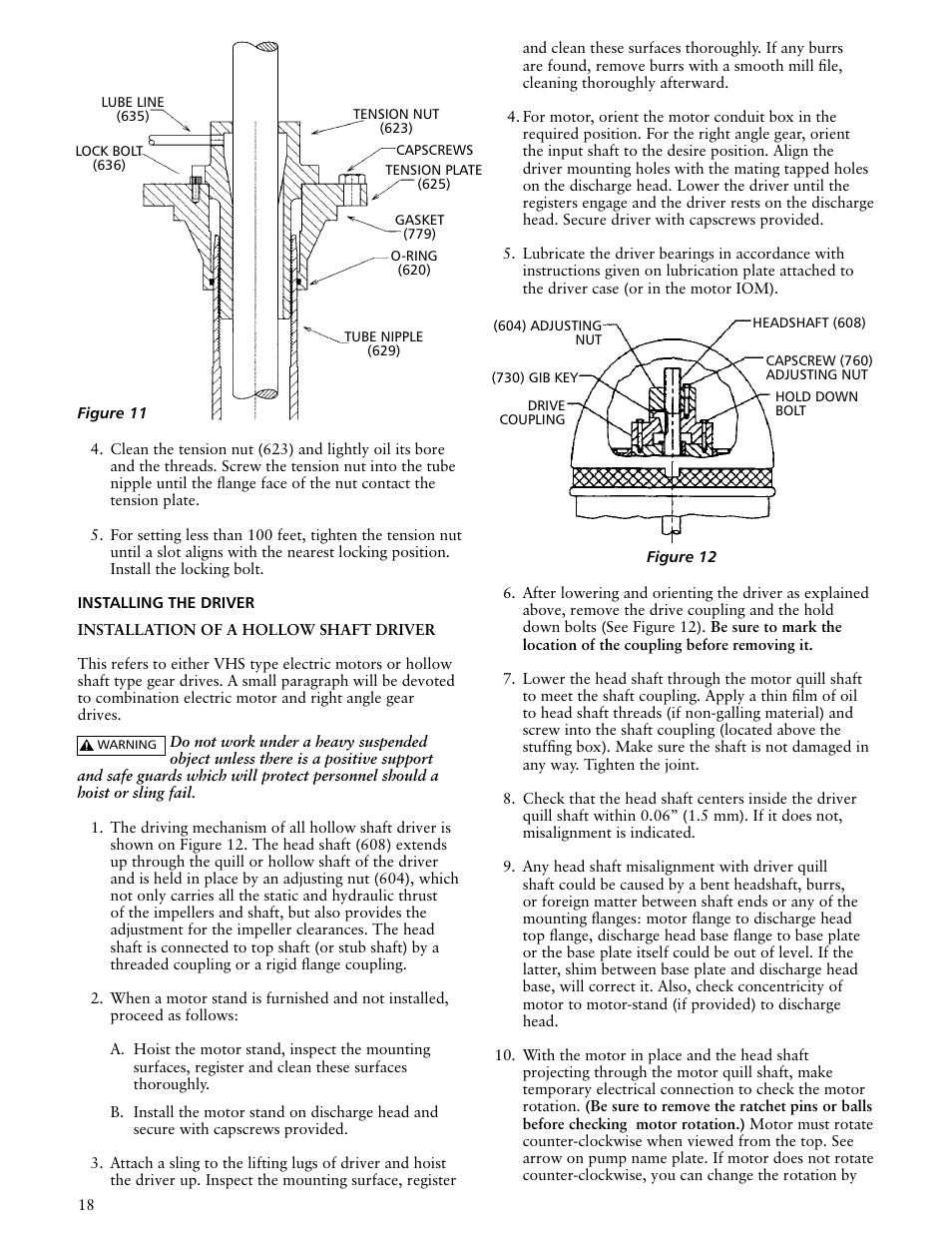 Xylem VTP2006 Series VTP – Vertical Turbine Pumps User Manual | Page 18 / 70
