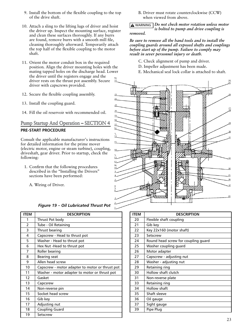 Xylem VTP2006 Series VTP – Vertical Turbine Pumps User Manual | Page 23 / 70