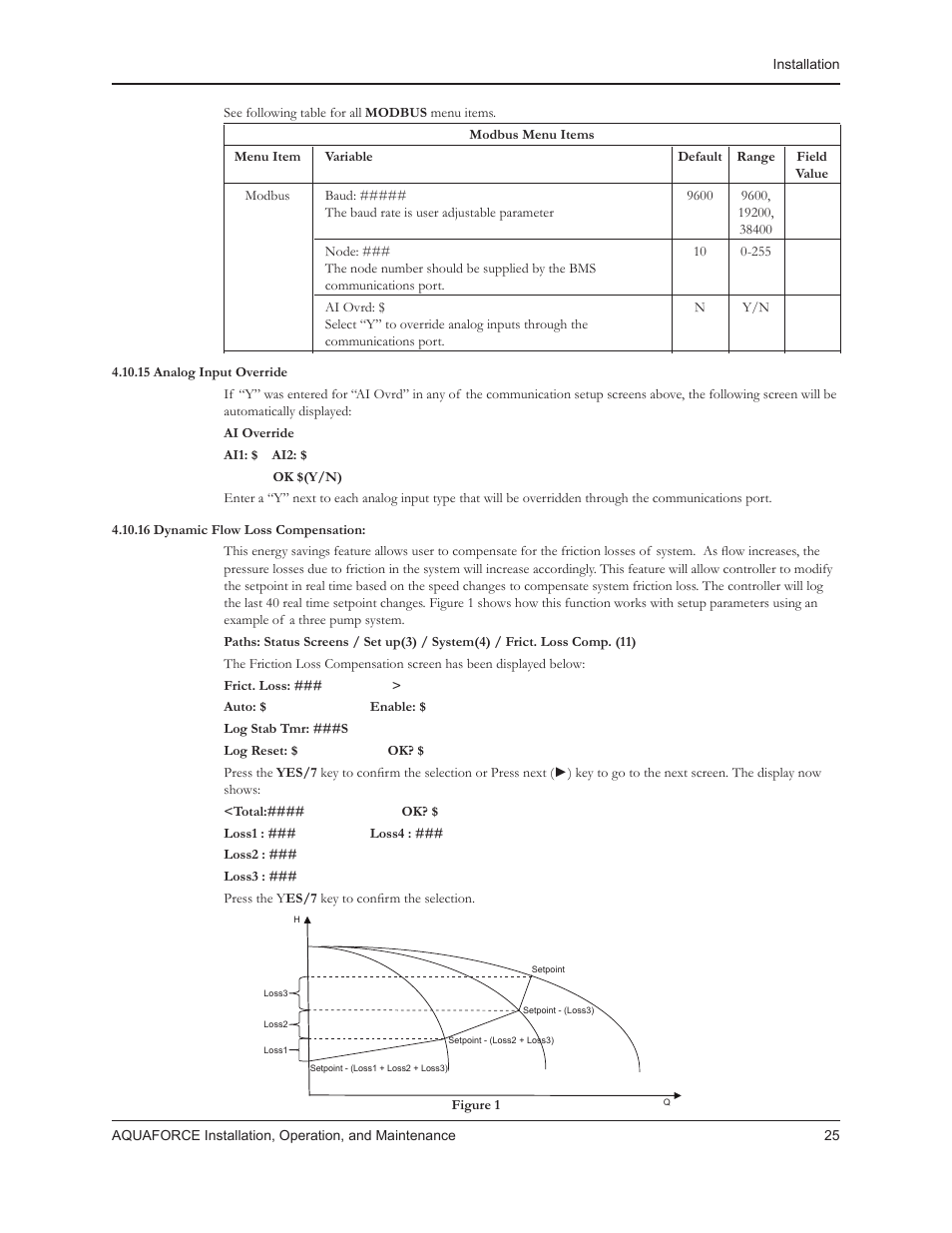 Xylem 10 001 262R5 AquaForce Pump Controller User Manual | Page 31 / 64