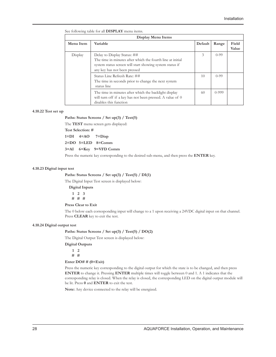 Xylem 10 001 262R5 AquaForce Pump Controller User Manual | Page 34 / 64