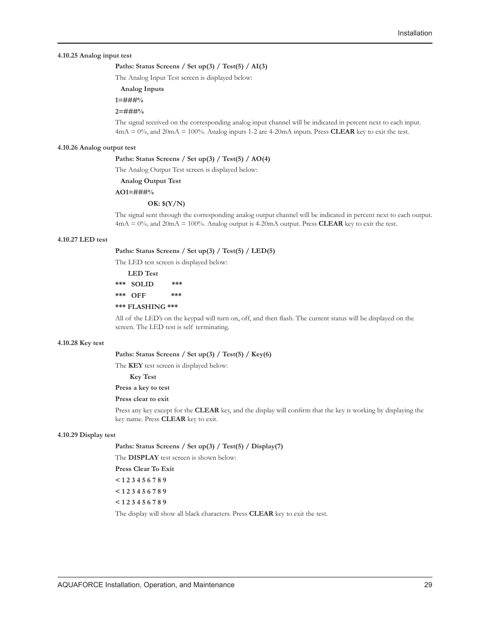 Xylem 10 001 262R5 AquaForce Pump Controller User Manual | Page 35 / 64