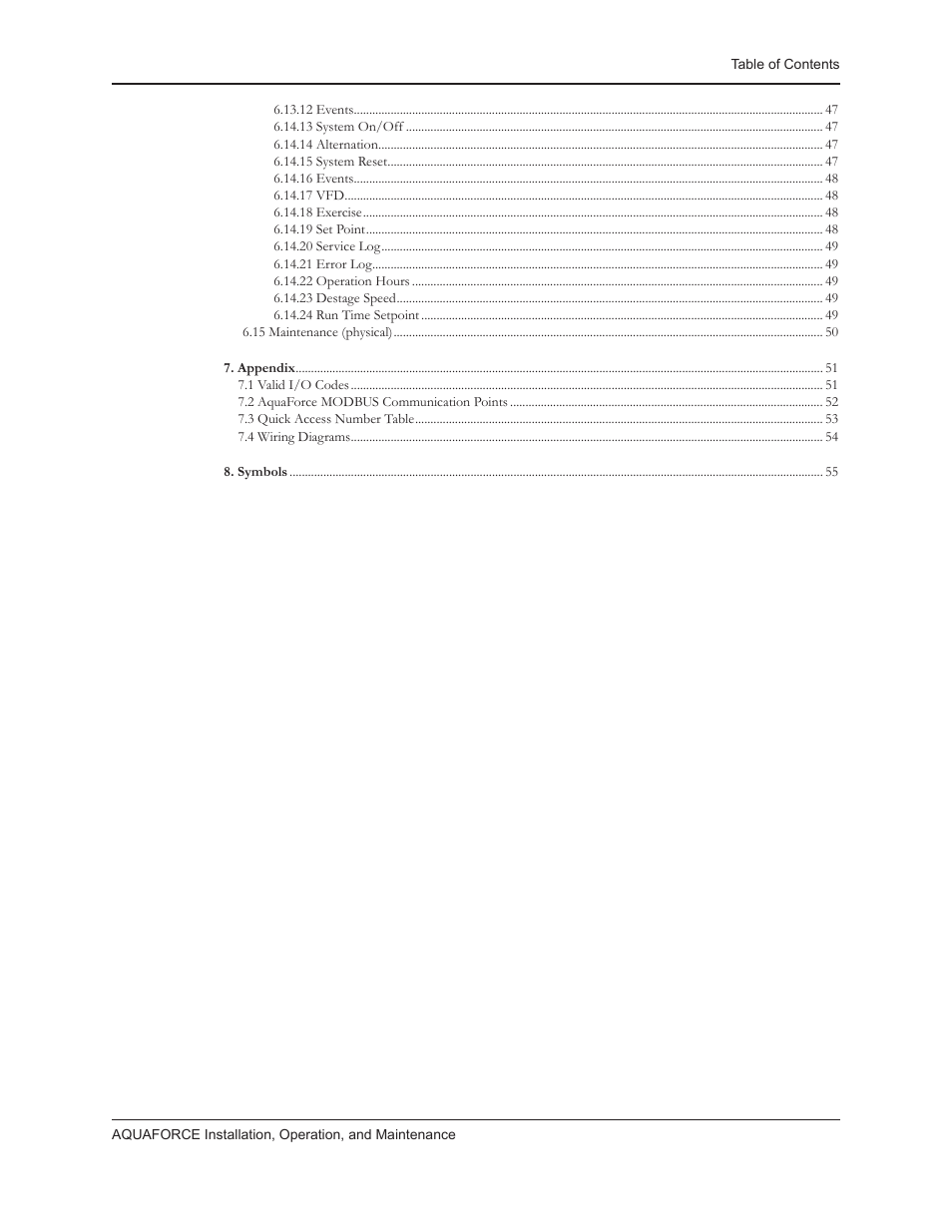 Xylem 10 001 262R5 AquaForce Pump Controller User Manual | Page 5 / 64