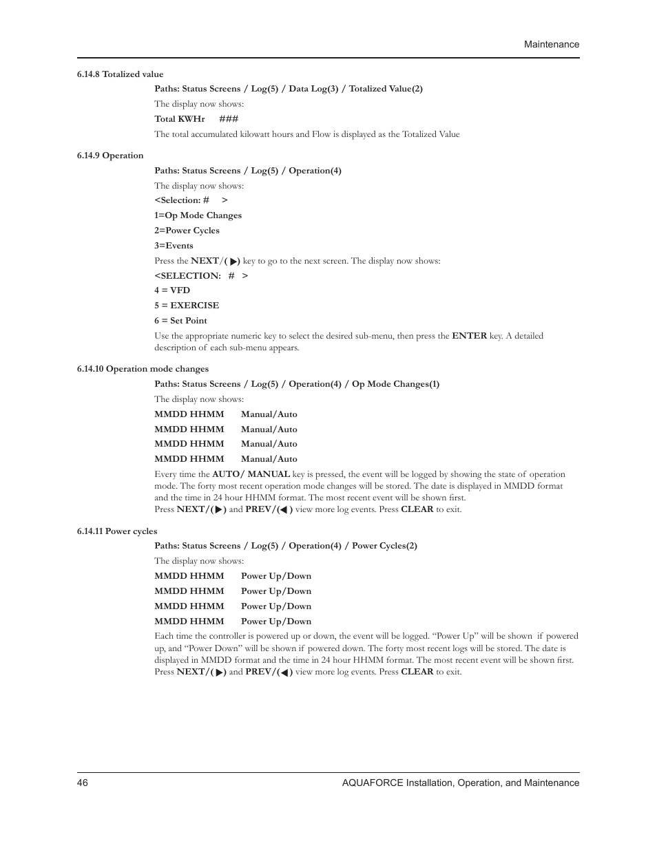 Xylem 10 001 262R5 AquaForce Pump Controller User Manual | Page 52 / 64