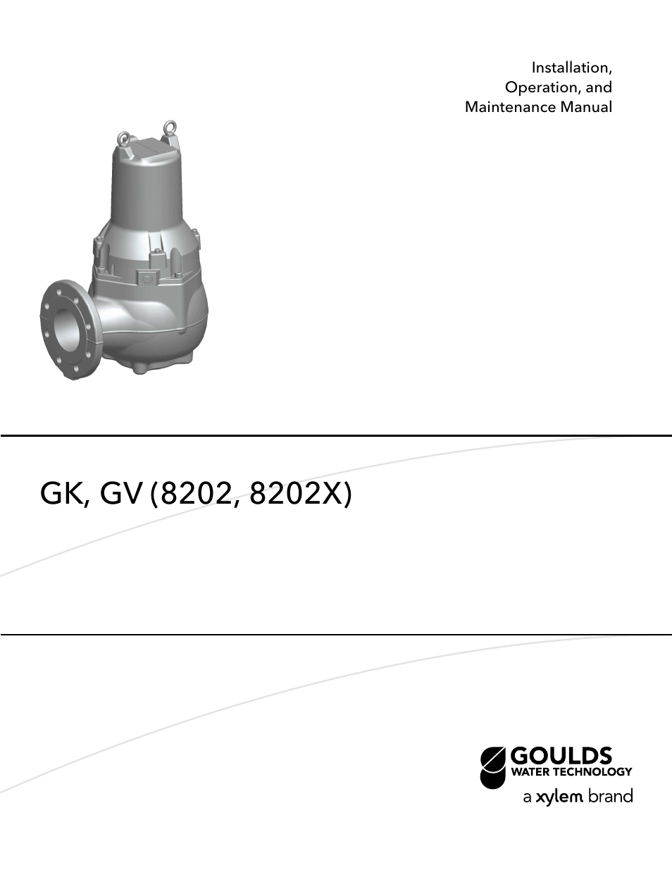 Xylem GK GV (8202, 8202X) User Manual | 48 pages