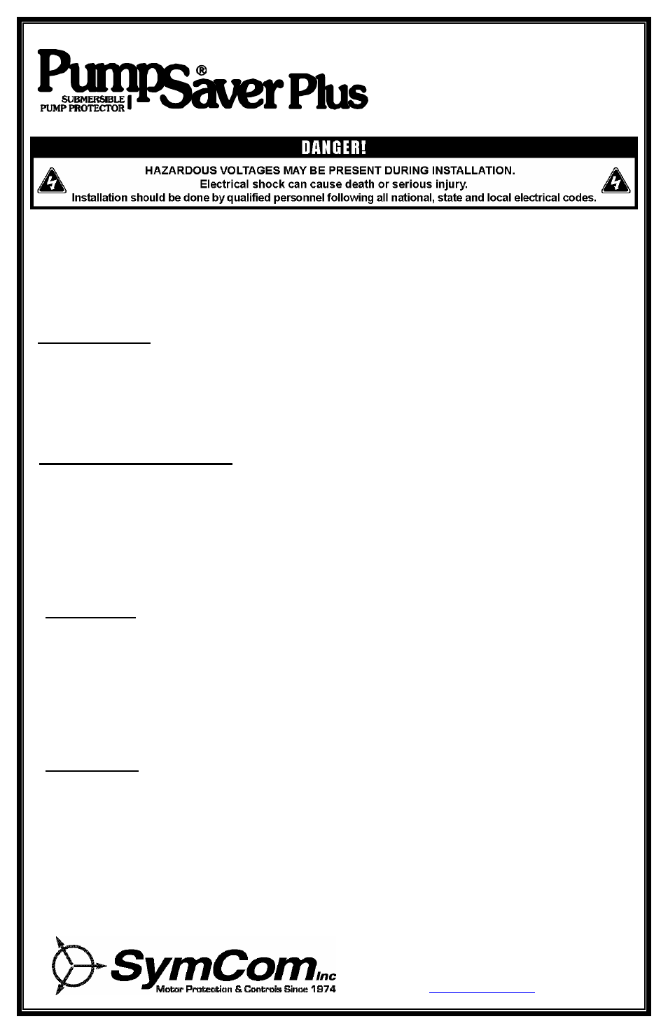 Xylem II 231 P INSIDER User Manual | 12 pages