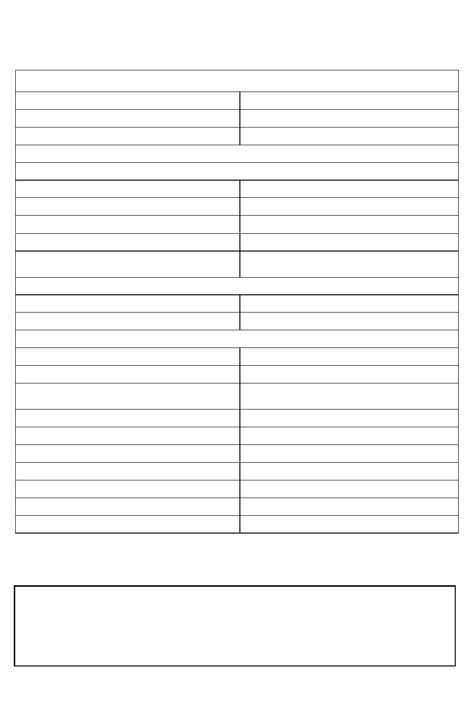 P specifications | Xylem II Model 233 P User Manual | Page 7 / 8