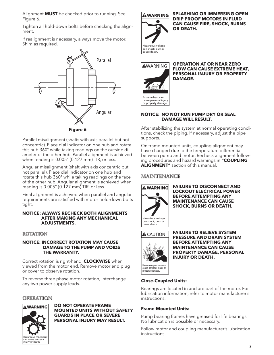 Xylem IM007 R05 Models 3642/3742 User Manual | Page 5 / 32