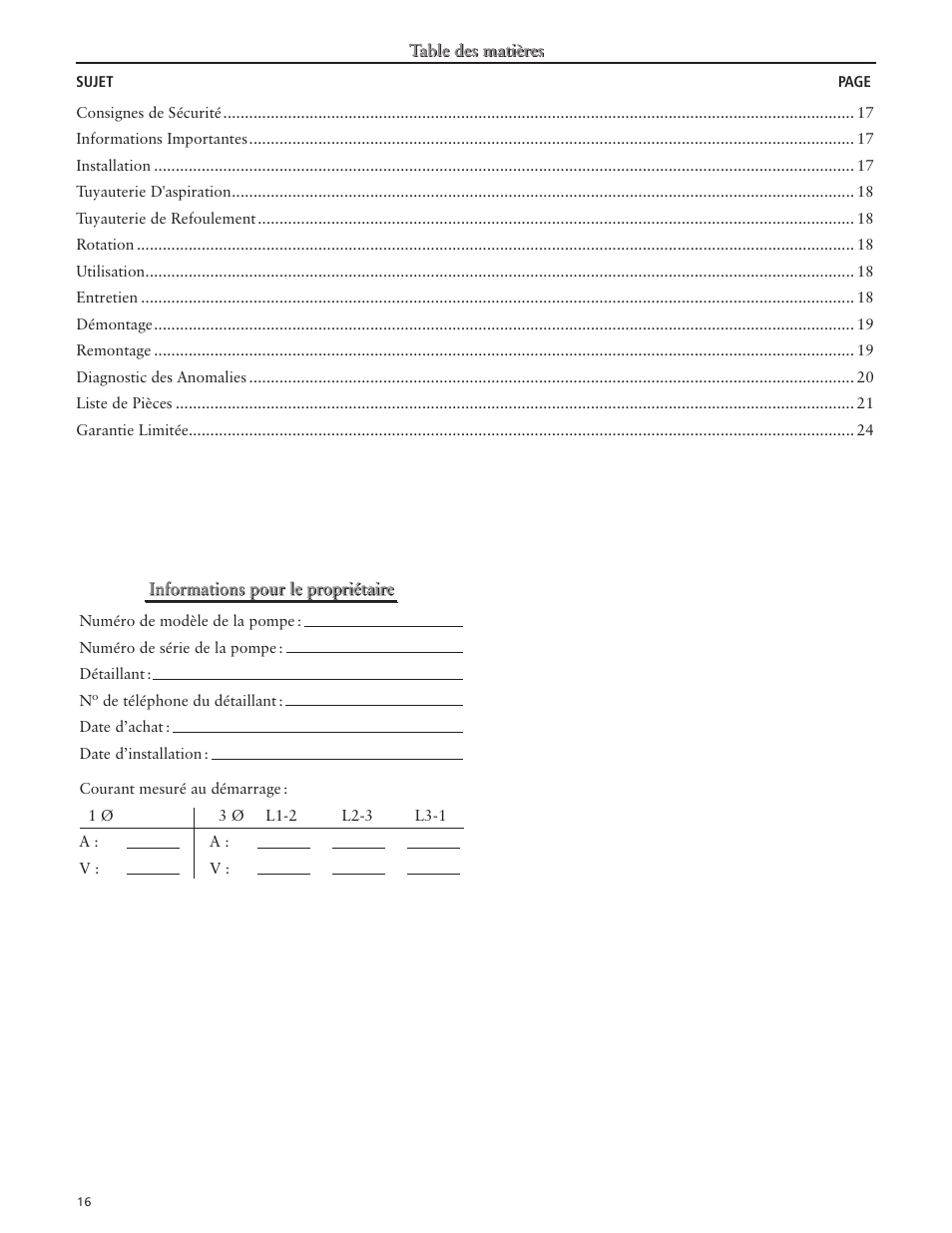 Xylem IM008 R03 Model HSC User Manual | Page 16 / 24