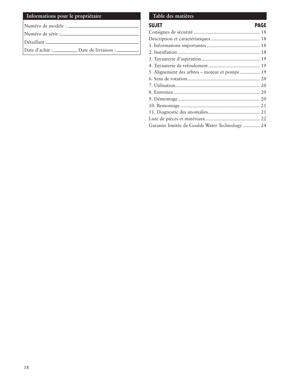 Xylem IM009 R02 Model 3657/3757 User Manual | Page 18 / 24
