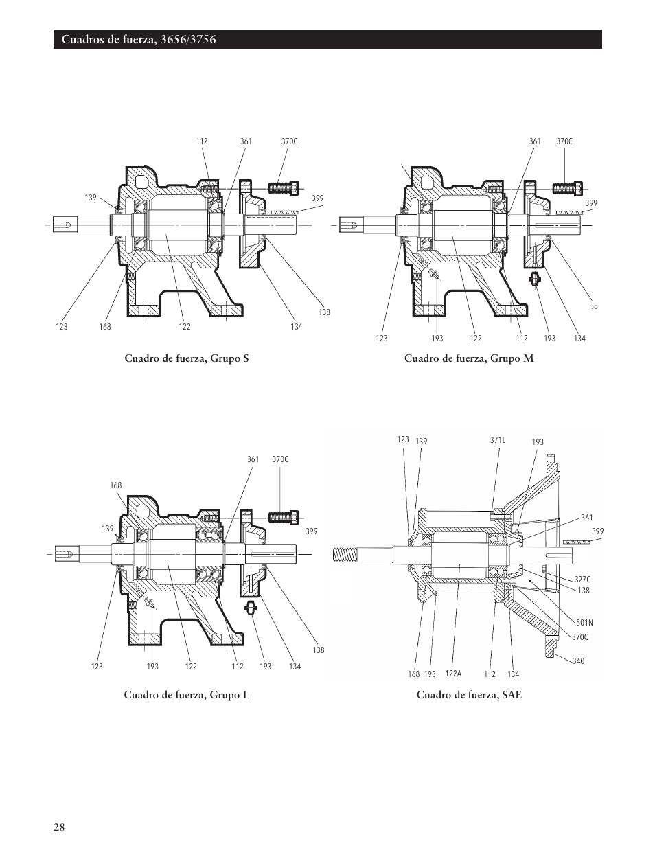 Xylem IM010 R08 Model 3656/3756 User Manual | Page 28 / 48