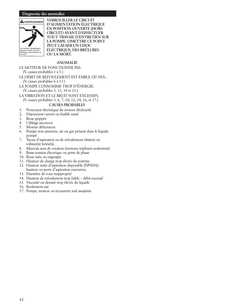 Xylem IM010 R08 Model 3656/3756 User Manual | Page 42 / 48