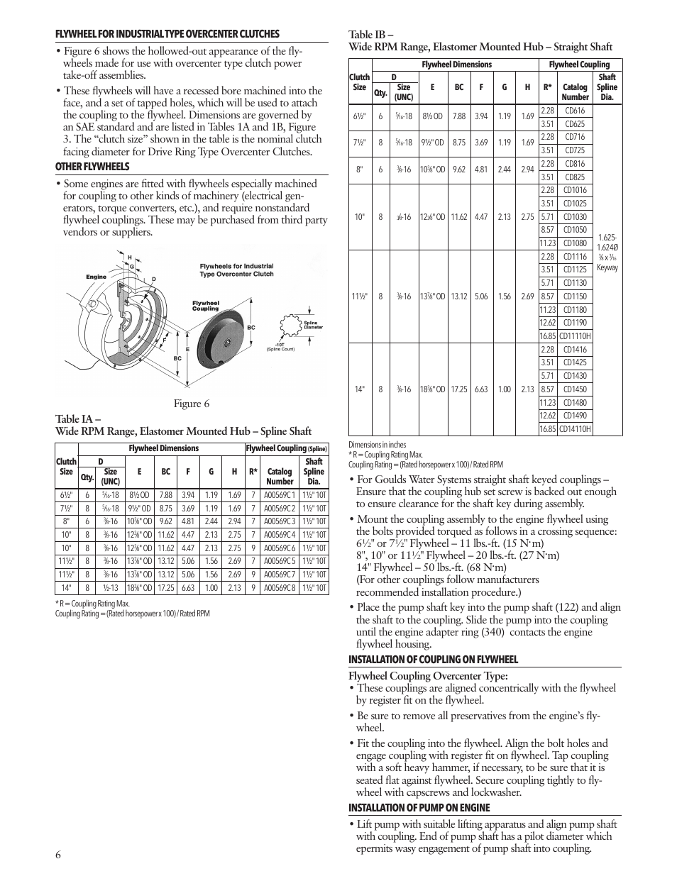 Xylem IM010 R08 Model 3656/3756 User Manual | Page 6 / 48